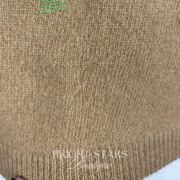 Extremely Rare Vintage Dog Cardigan Brown ASO Willow Buffy the Vampire Slayer - Picture 12 of 16